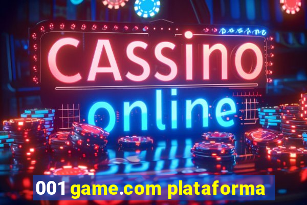 001 game.com plataforma